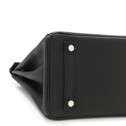 Hermes Togo Birkin 25 Black 9 of 10