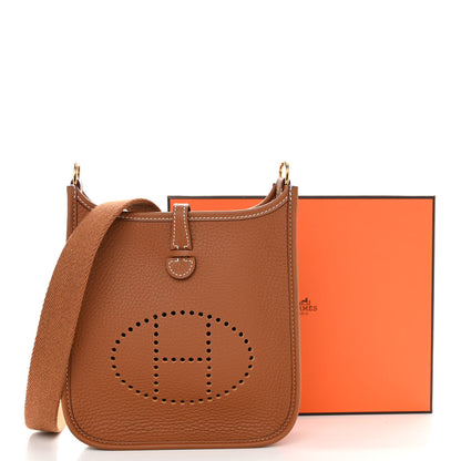 Hermes Taurillon Maurice Evelyne TPM Gold 11 of 11