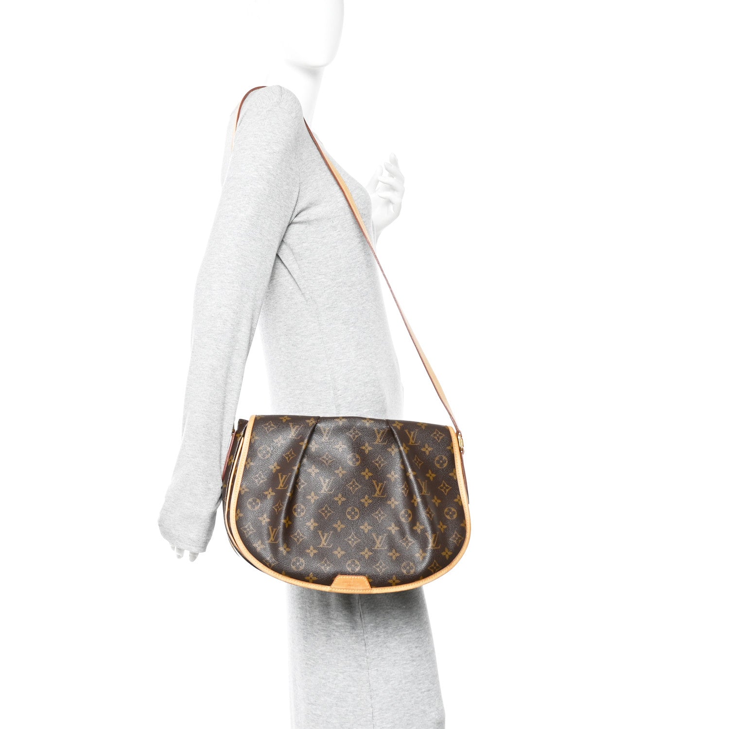 Louis Vuitton Monogram Menilmontant MM 2 of 9