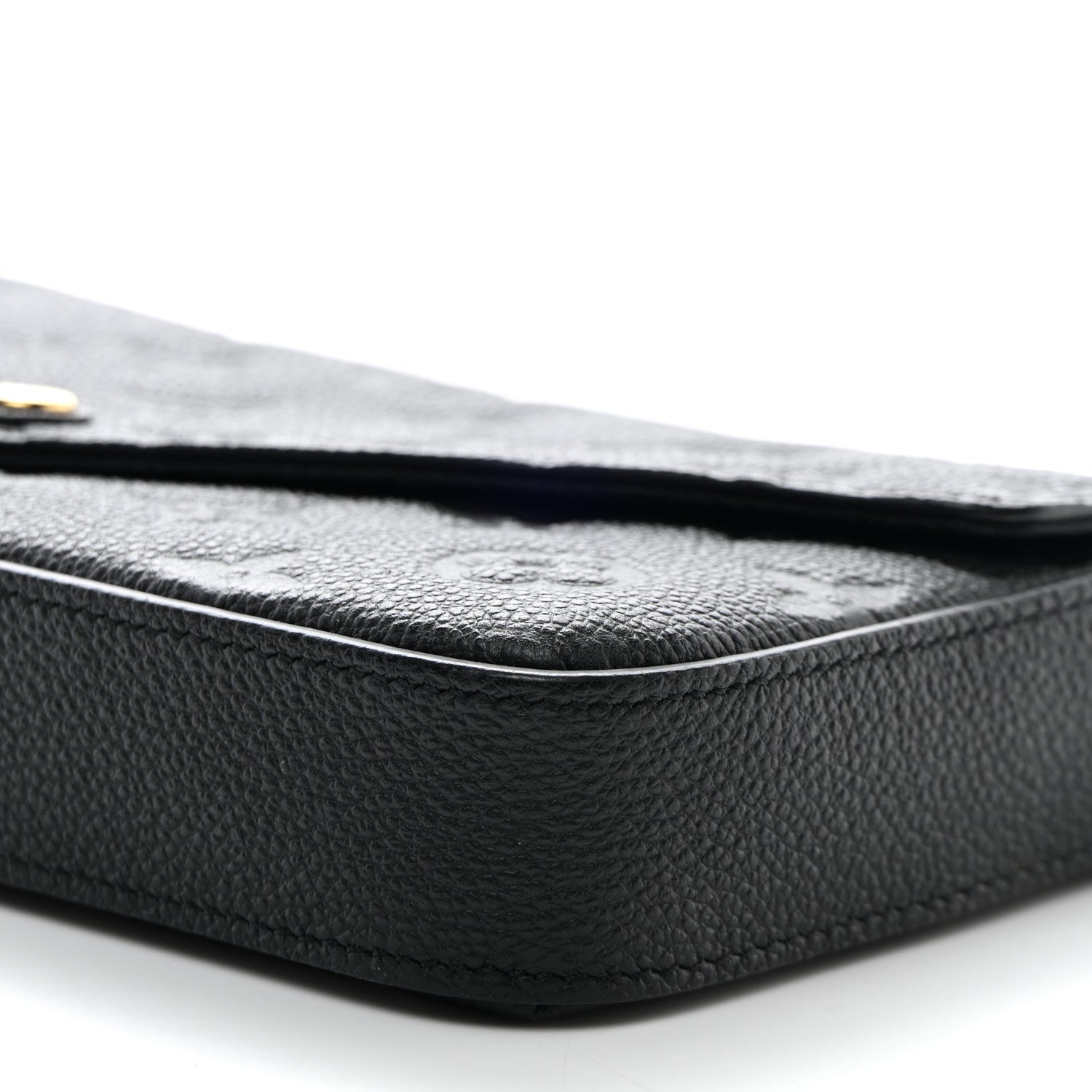 Louis Vuitton Empreinte Pochette Felicie Chain Wallet Black 10 of 11