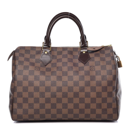 Louis Vuitton Damier Ebene Speedy 30 1 of 11