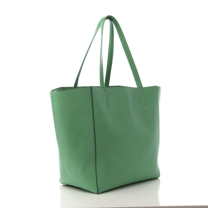Celine Grained Calfskin Small Horizontal Cabas Phantom Mint 2 of 8