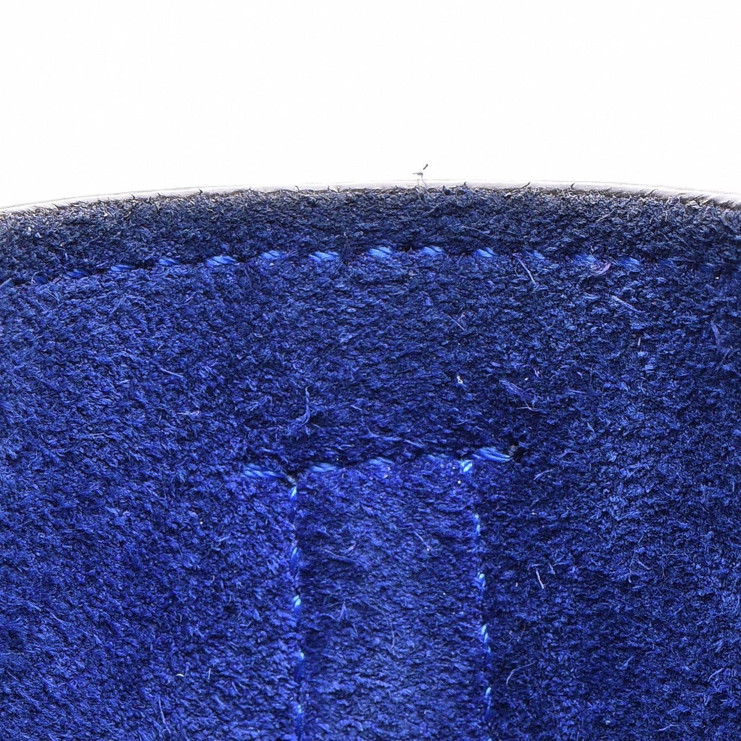 Patent Calfskin Quilted Boy Yen Wallet Dark Blue