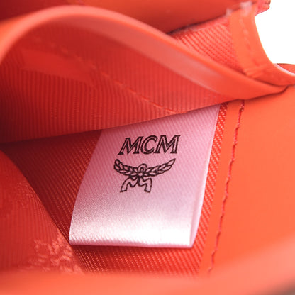 MCM Saffiano Snap Card Wallet Poppy Red 7 of 8