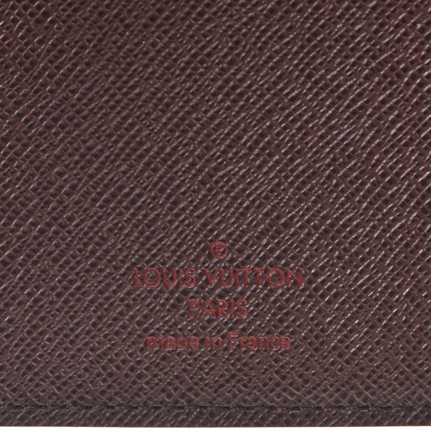 Damier Ebene Medium Ring Agenda Cover