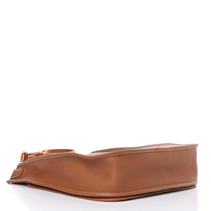 Hermes Taurillon Clemence Evelyne III GM Gold 4 of 11