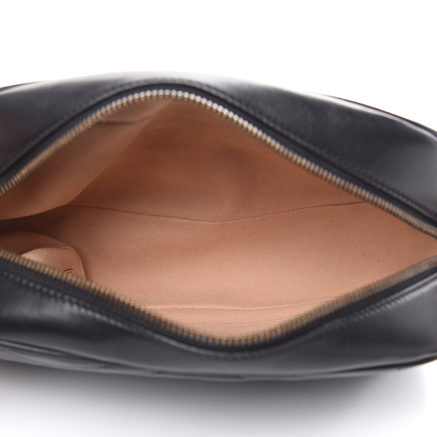 Calfskin Matelasse Small GG Marmont Chain Shoulder Bag Black