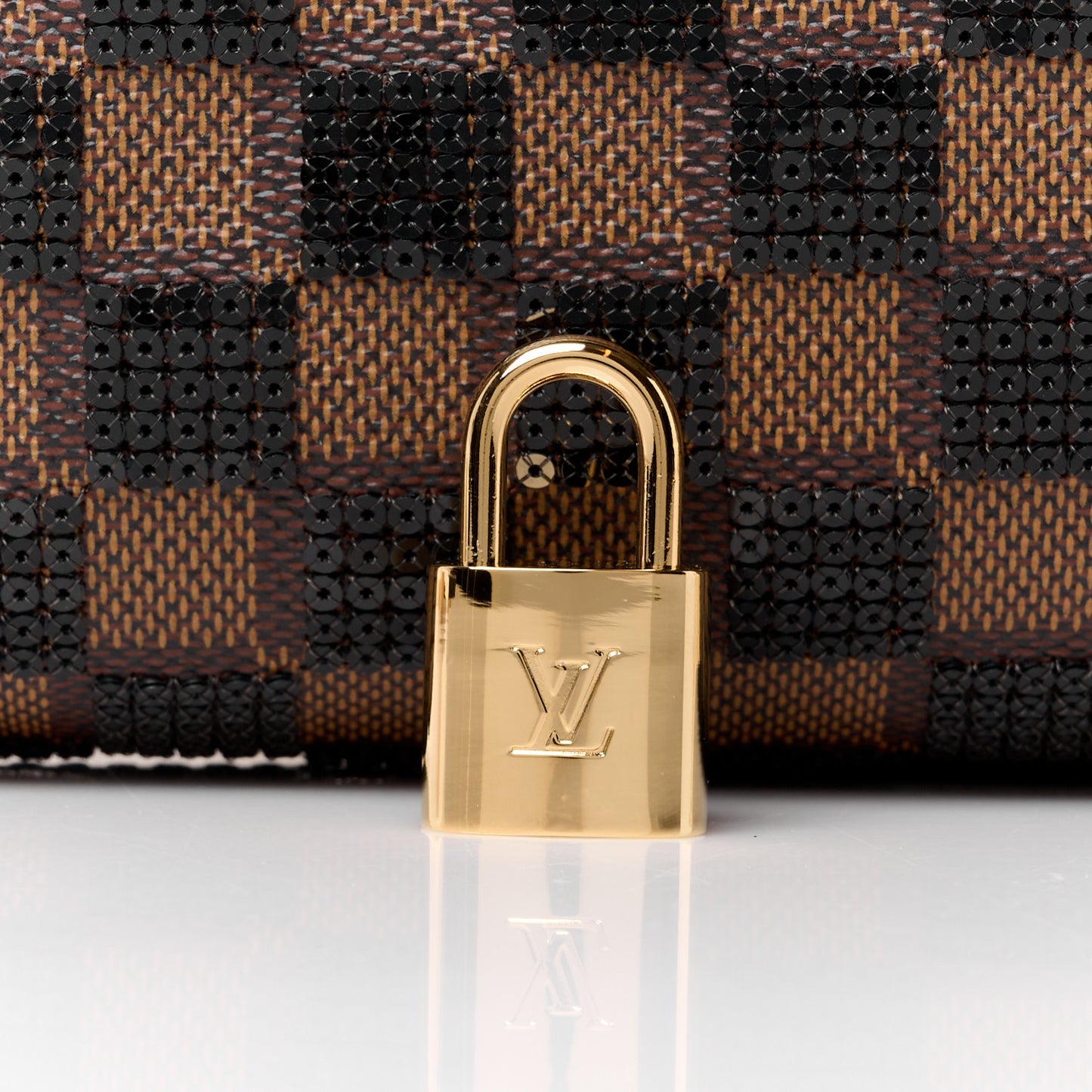 Damier Paillettes Speedy 30 Black