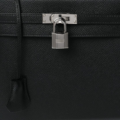 Hermes Epsom Kelly Sellier 25 Black 8 of 10