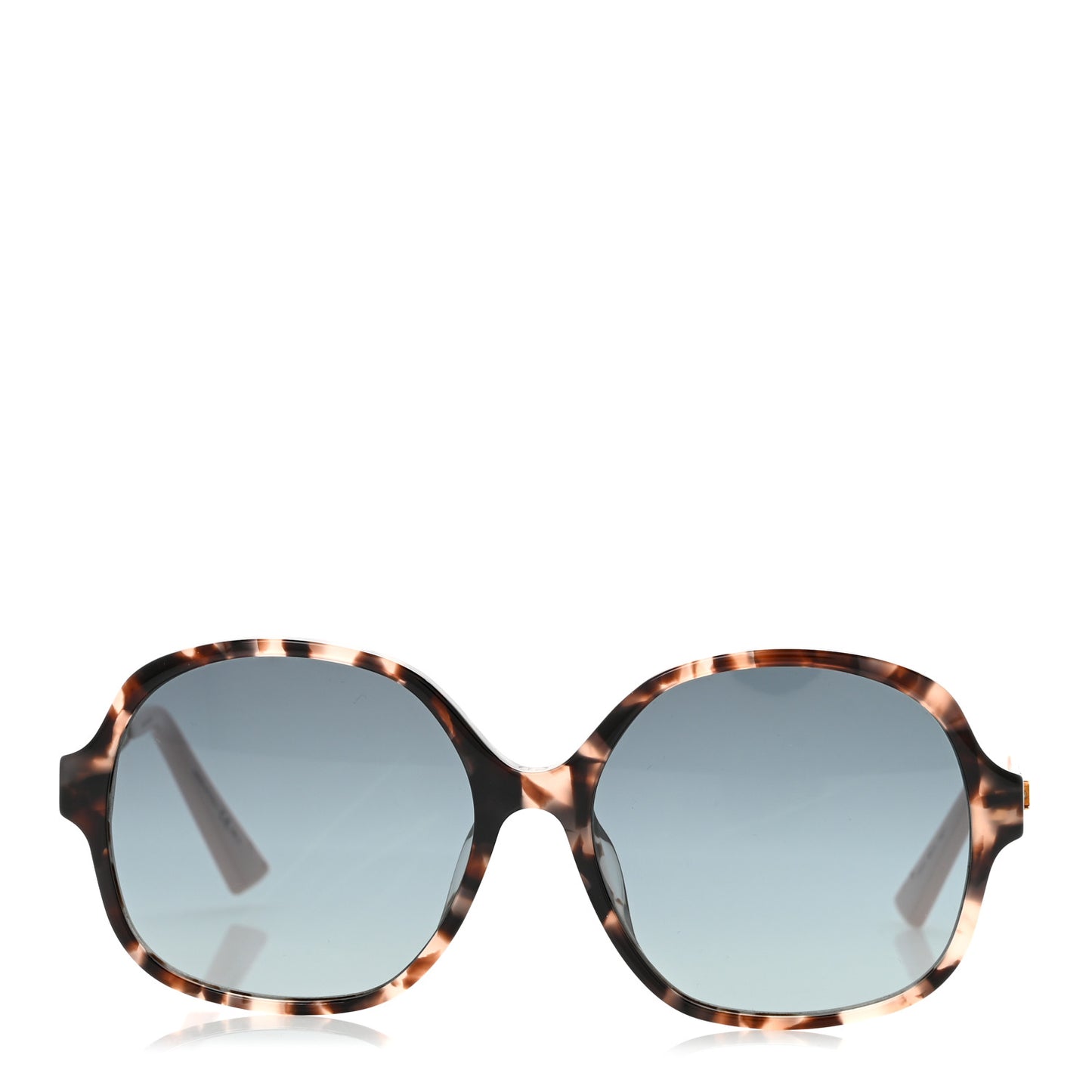 Acetate Diorama 8F Sunglasses Tortoise Pink Gold