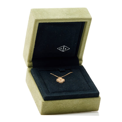 Van Cleef & Arpels 18K Rose Gold Sweet Alhambra Pendant Necklace 6 of 6