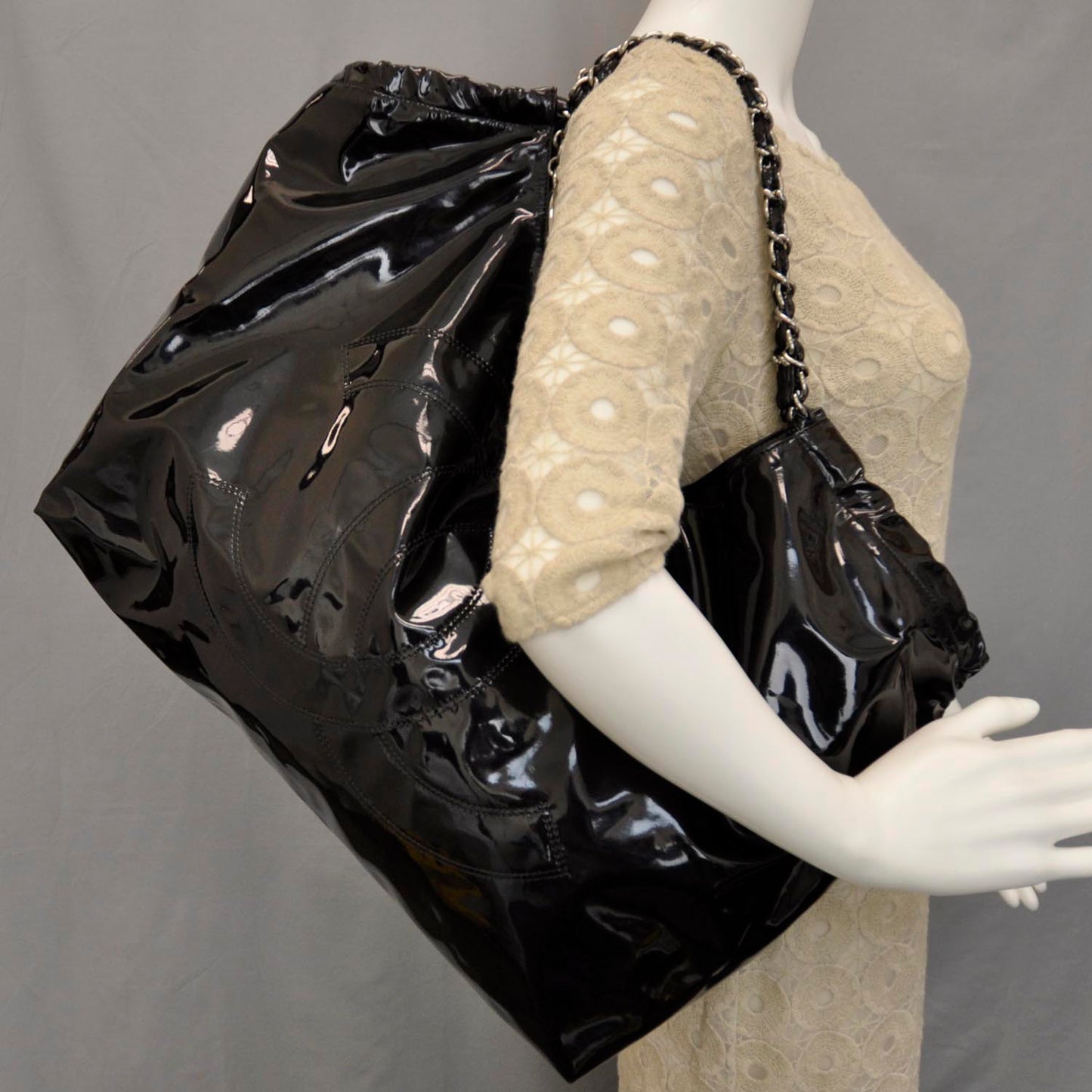 Vinyl XL Coco Cabas Black