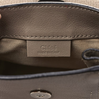 Chloe Suede Calfskin Mini Faye Backpack Motty Grey 6 of 11