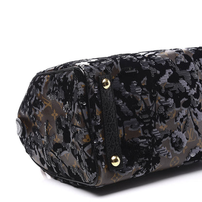 Louis Vuitton Monogram Fleur De Jais Sequins Speedy 30 9 of 12