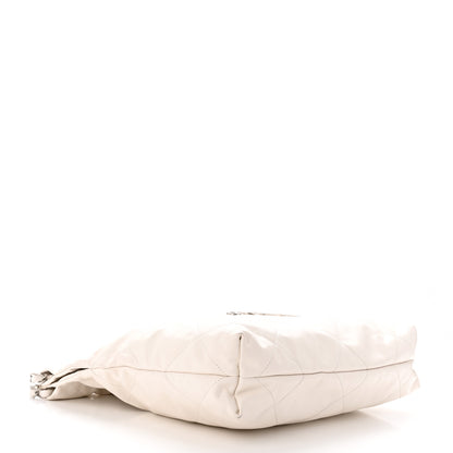 Chanel Shiny Calfskin Quilted Small Chanel 22 White 5 of 11