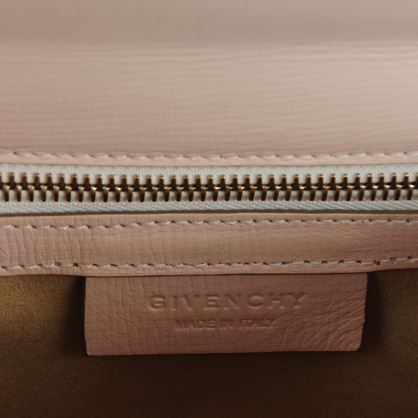 Textured Calfskin Mini Pandora Box Chain Crossbody Bag Powder Pink