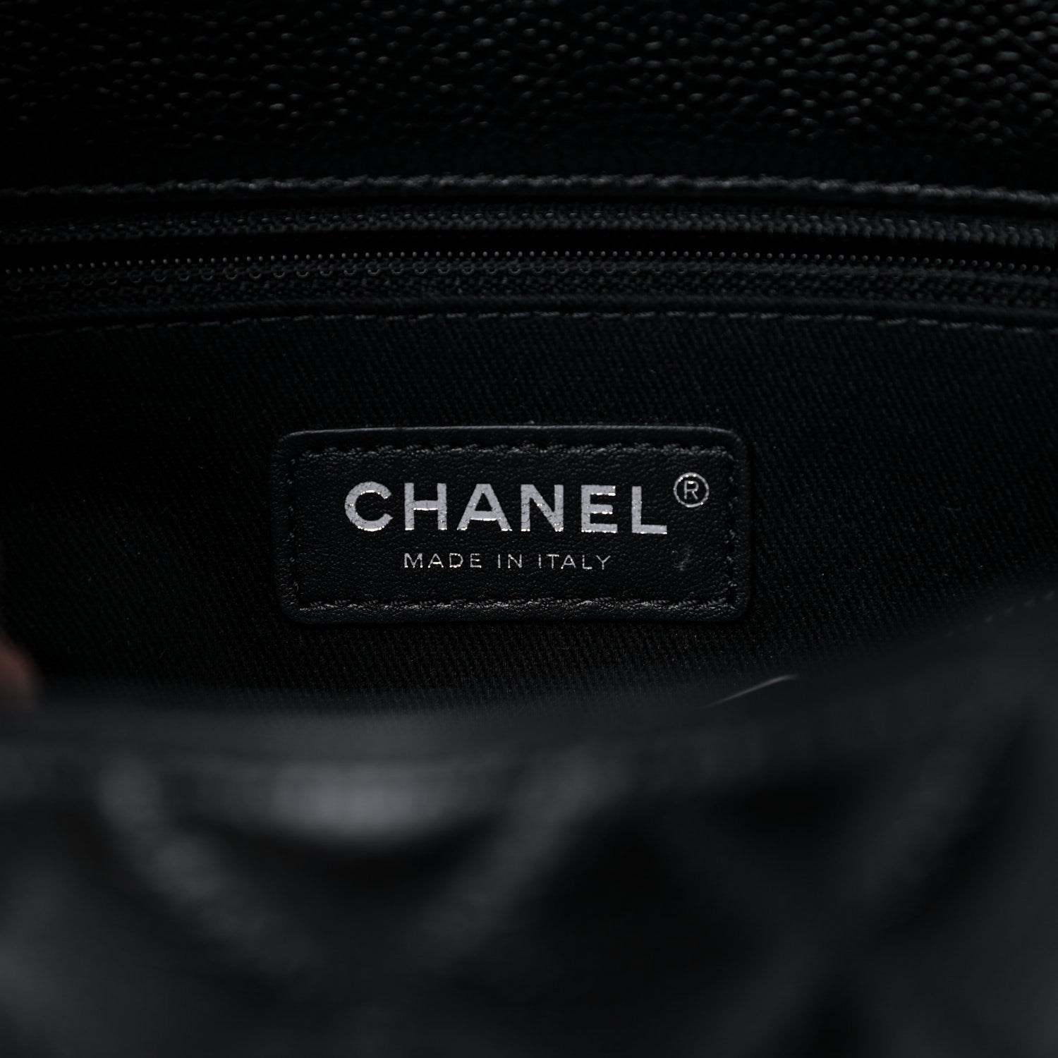 Chanel Caviar Quilted Small Coco Handle Flap So Black 6 of 15