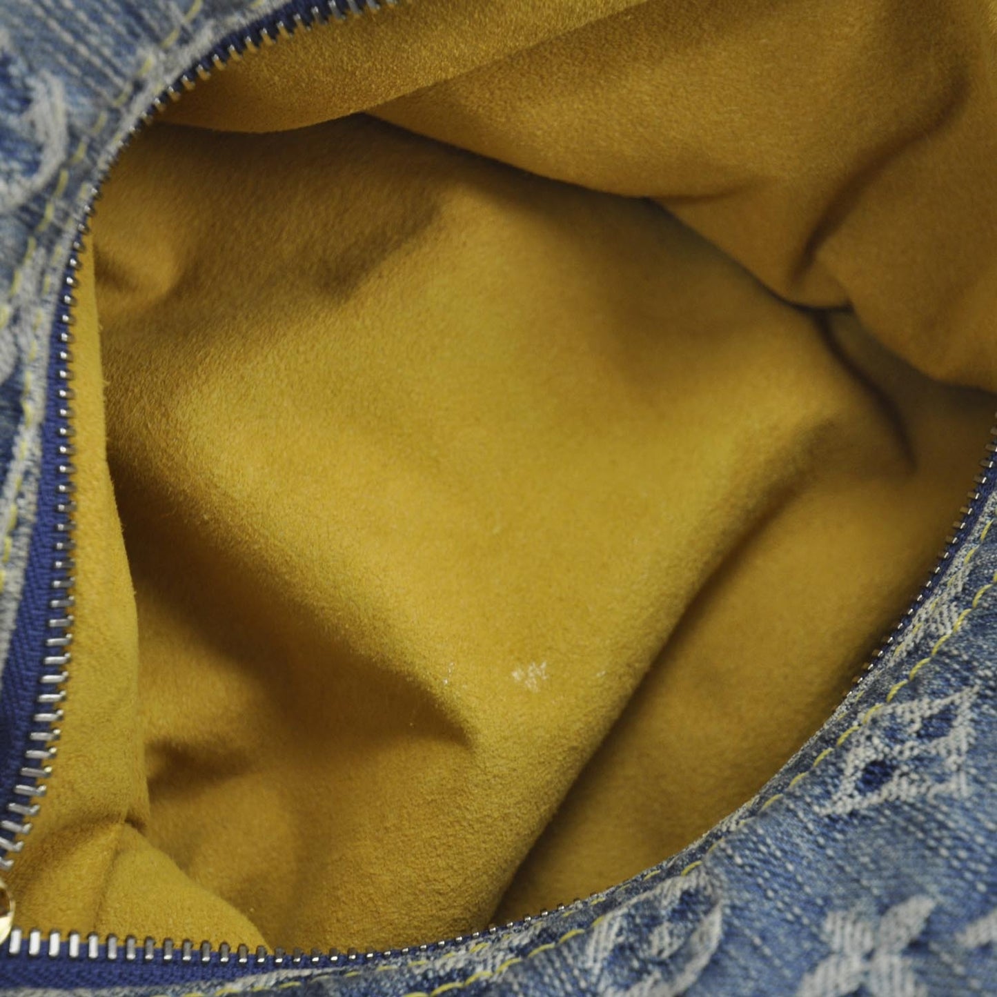 Monogram Denim Baggy PM Blue