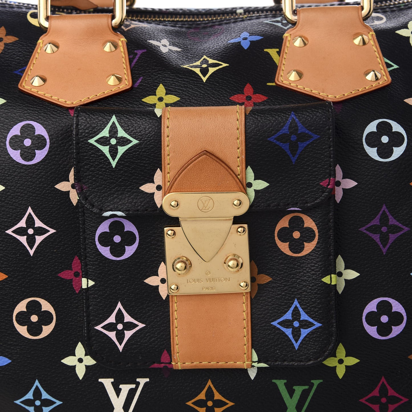 Monogram Multicolor Speedy 30 Black
