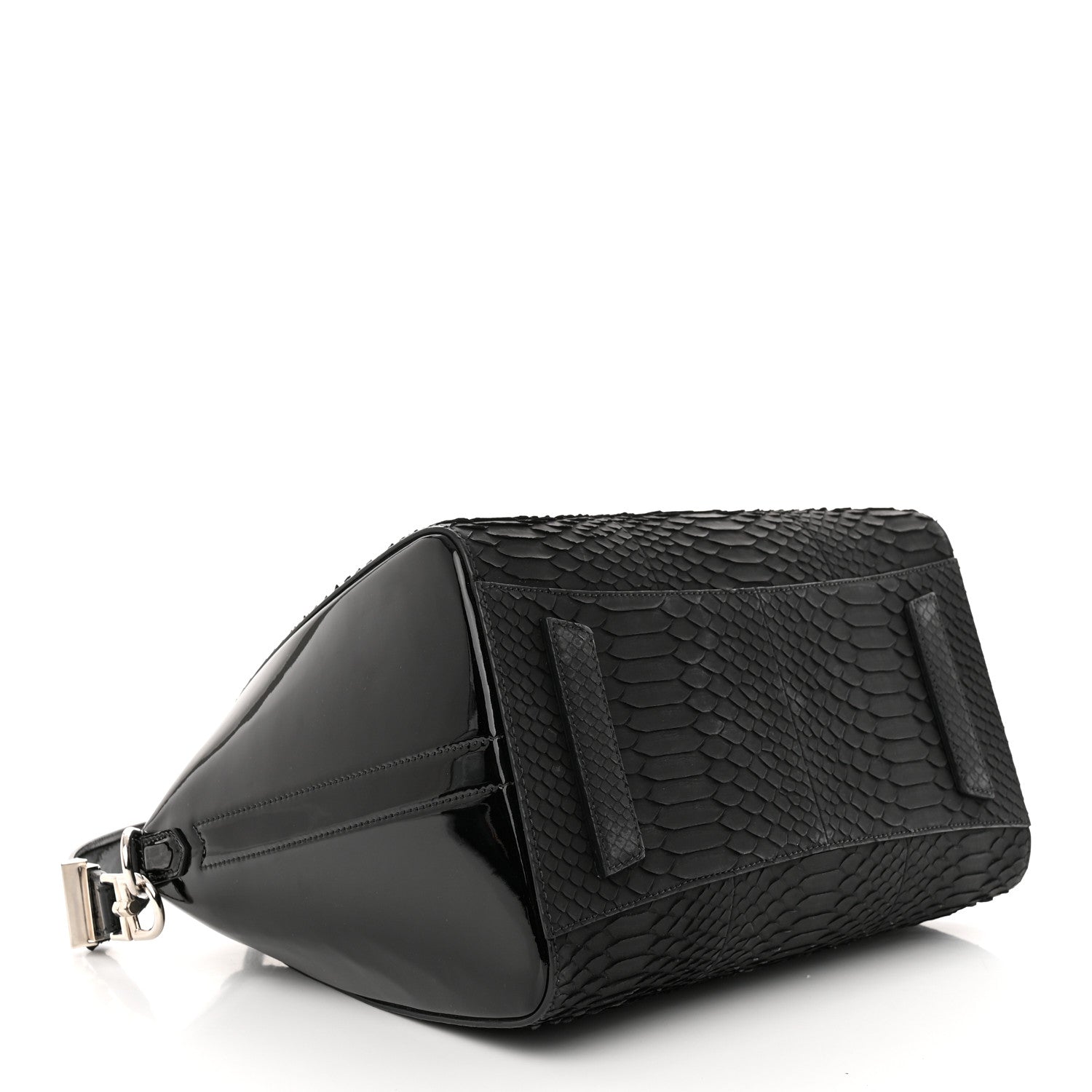 Givenchy Snakeskin Patent Mini Antigona Black 4 of 14