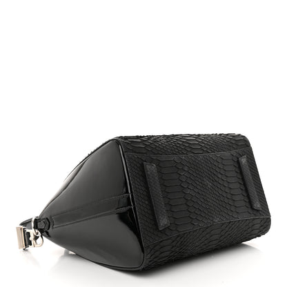 Givenchy Snakeskin Patent Mini Antigona Black 4 of 14