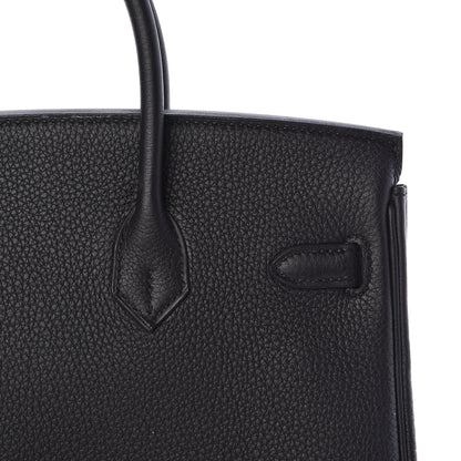 Hermes Togo Birkin 25 Black 18 of 34