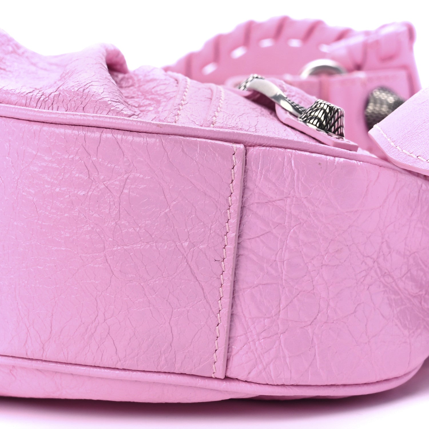 Balenciaga Agneau Arena Le Cagole Shoulder Bag XS Candy Pink 12 of 12