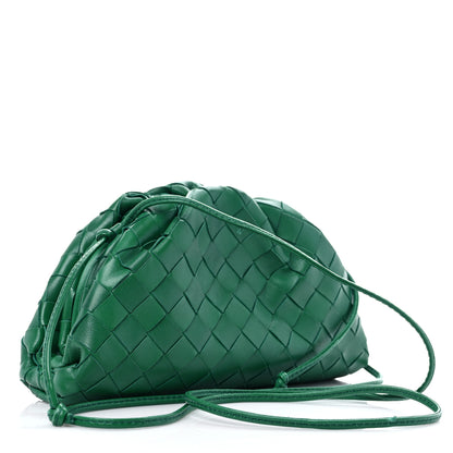 Bottega Veneta Nappa Intrecciato The Mini Pouch Racing Green 3 of 12