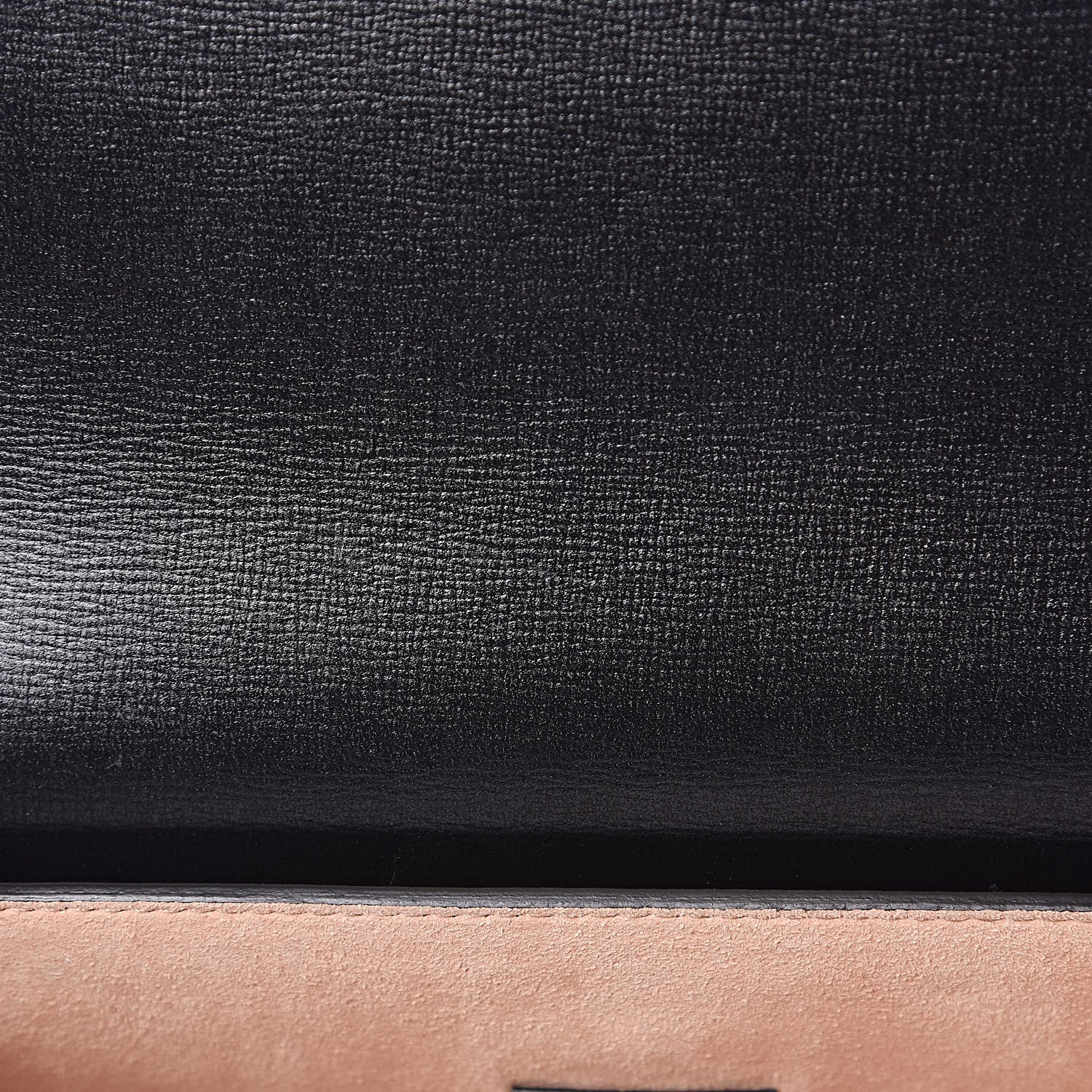Gucci Calfskin Small Padlock Bamboo Shoulder Bag Black 10 of 10