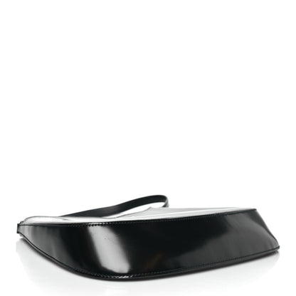Prada Spazzolato Cleo Shoulder Bag Black 4 of 8