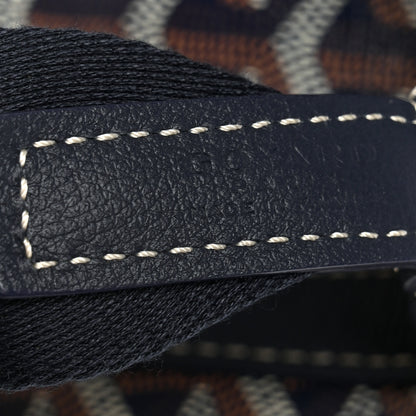 Goyard Goyardine Capetien Messenger Bag Navy 8 of 11