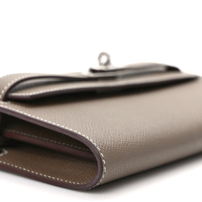 Hermes Epsom Kelly Wallet To Go Etoupe 8 of 9