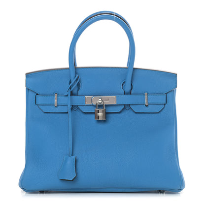 Hermes Togo Verso Birkin 30 Bleu Zanzibar Malachite 1 of 10