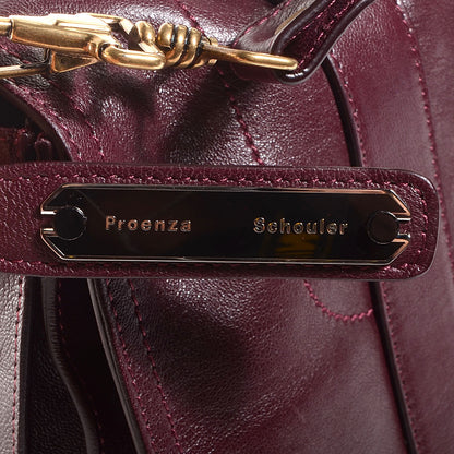 Proenza Schouler Lambskin Large PS1 Satchel Burgundy 10 of 13