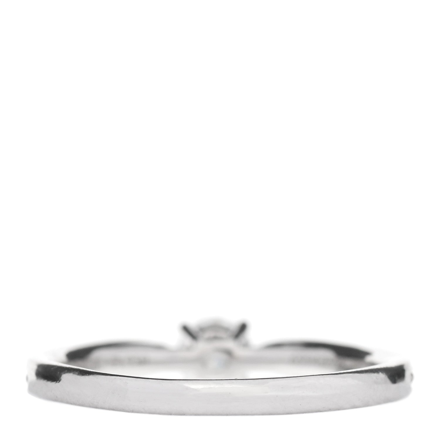 Tiffany Platinum Diamond .24ct Round Brilliant Harmony Engagement Ring 52 6 4 of 6