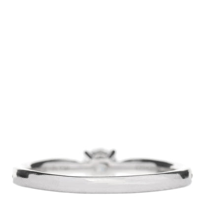 Tiffany Platinum Diamond .24ct Round Brilliant Harmony Engagement Ring 52 6 4 of 6