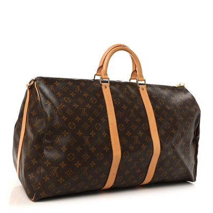 Louis Vuitton Monogram Keepall Bandouliere 55 2 of 11
