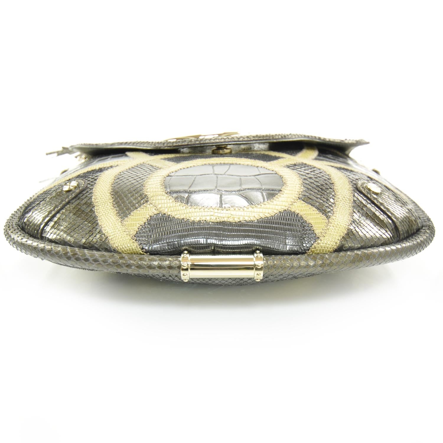 Gucci Exotic Patchwork Britt Medium Shoulder Bag 4 of 8