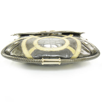 Gucci Exotic Patchwork Britt Medium Shoulder Bag 4 of 8