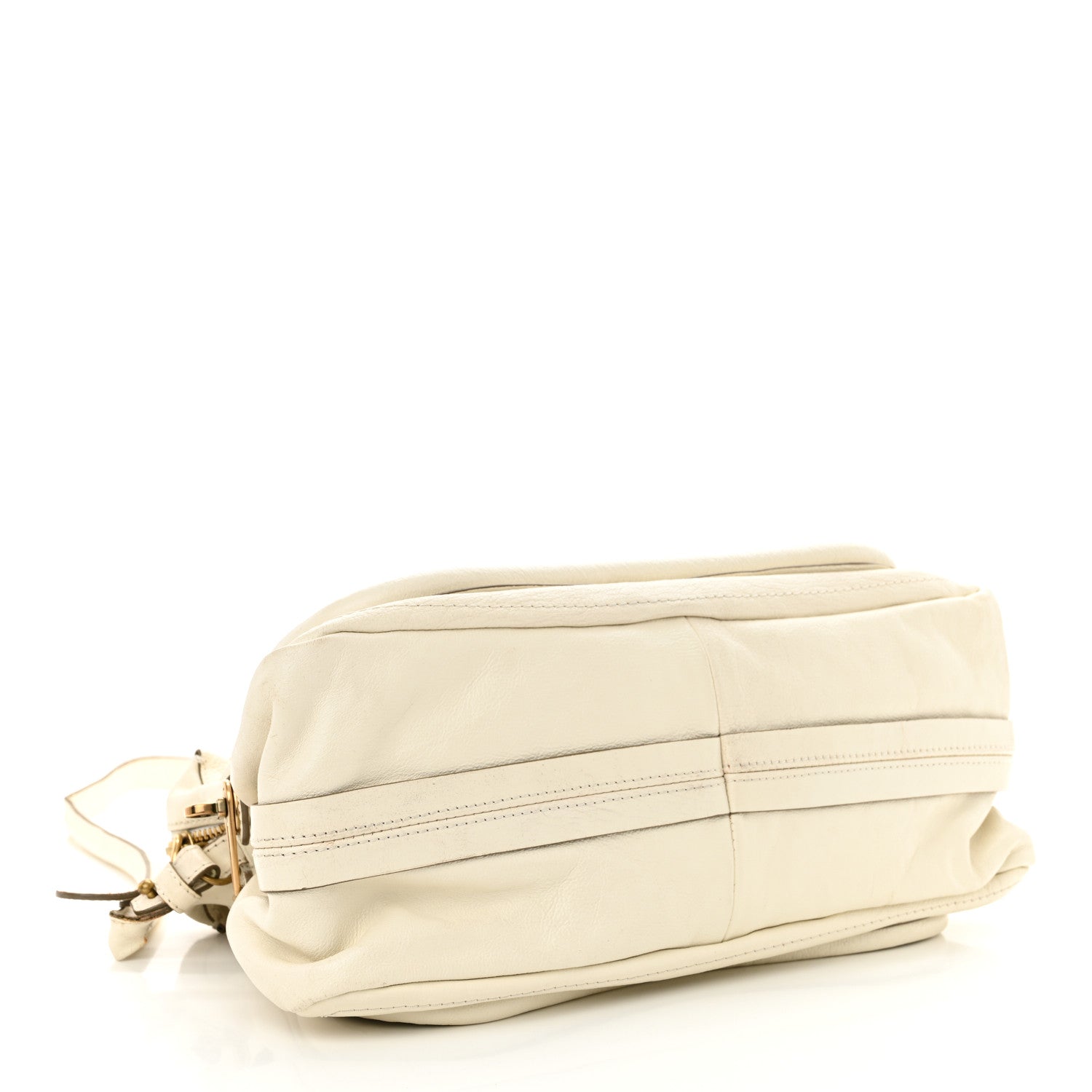 Chloe Calfskin Medium Paraty Cream 4 of 17