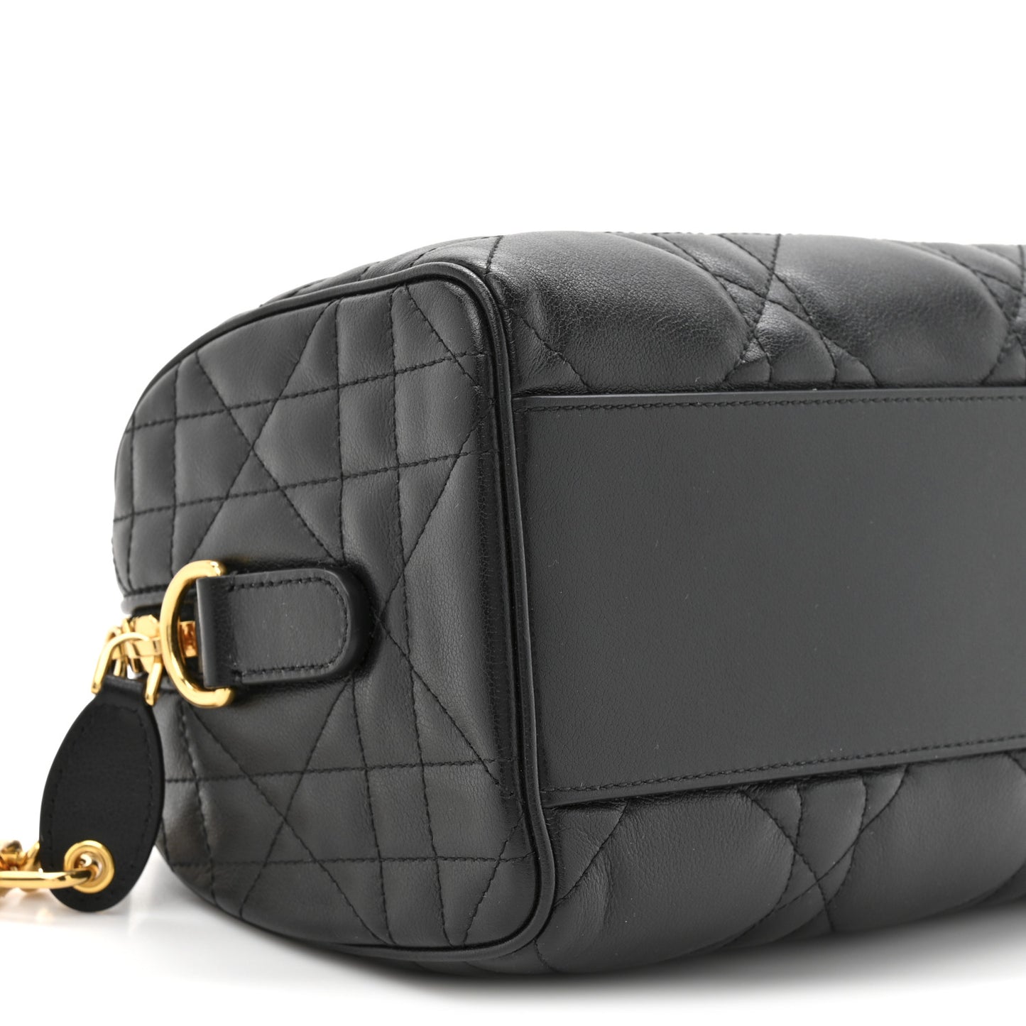 Calfskin Macrocannage Groove 20 Bag Black