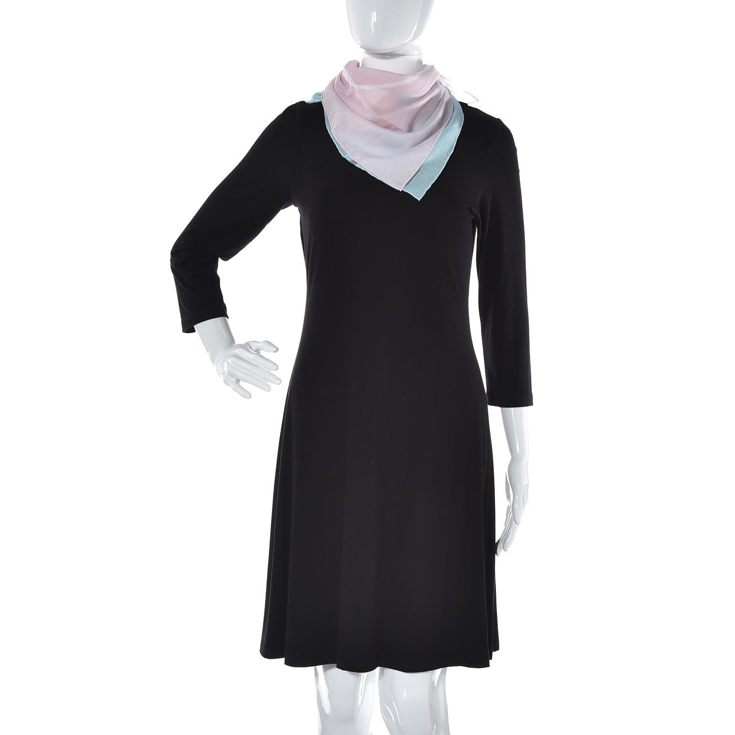 Cotton CC Logo Square Bandana Light Pink Light Green