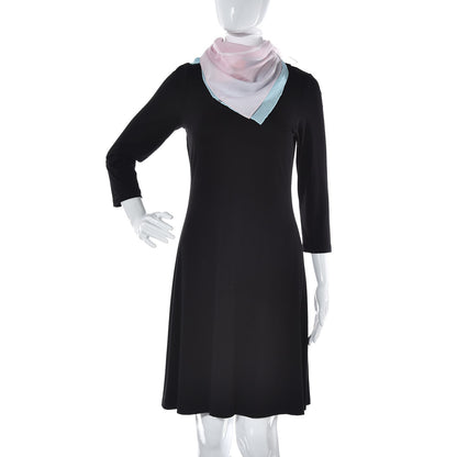 Chanel Cotton CC Logo Square Bandana Light Pink Light Green 2 of 3