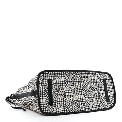 MCM Visetos Large Liz Reversible Shopper Tote Black 15 of 18