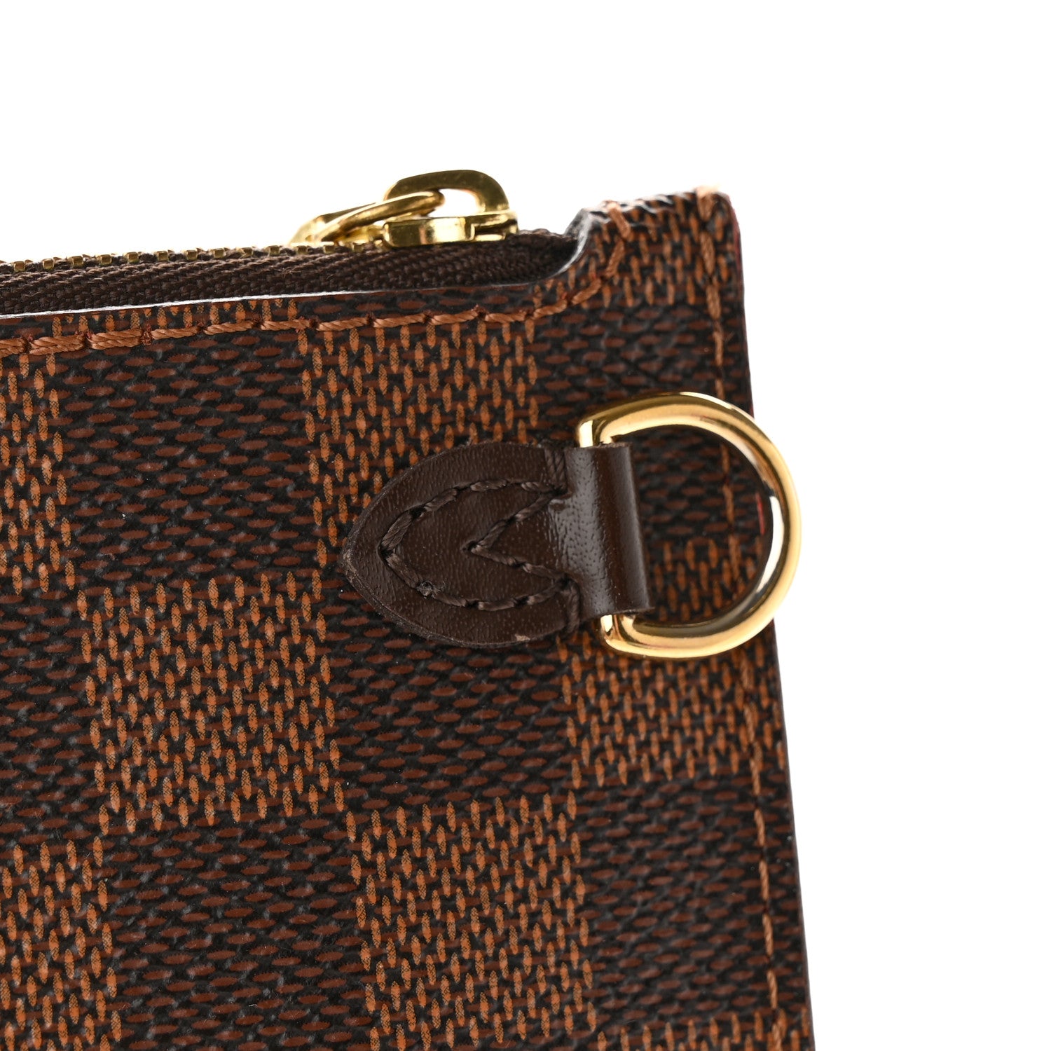 Louis Vuitton Damier Ebene Neverfull MM GM Pochette 10 of 13