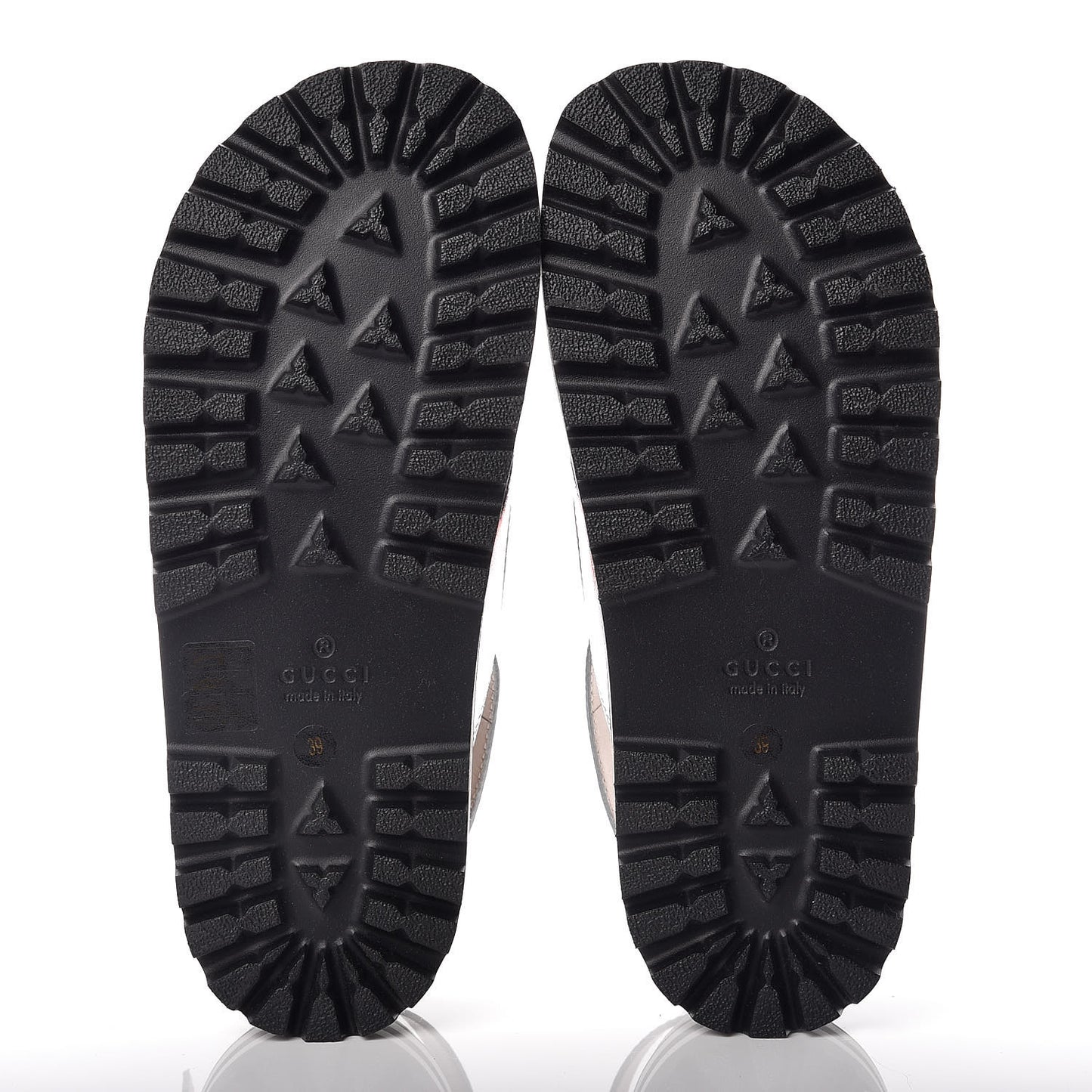 Metallic Nappa Silk Sunrise Heart Crossover Platform Lug Sole Sandals 39 Argento