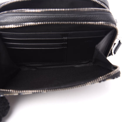 Christian Dior Oblique Pouch Navy Blue 6 of 10