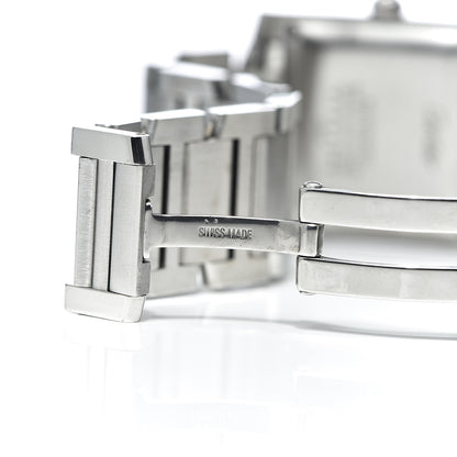Cartier Stainless Steel 28mm Tank Francaise Automatic Watch 6 of 9