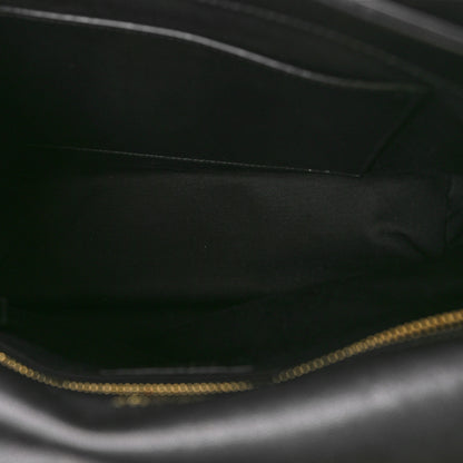 Saint Laurent Lambskin Matelasse Monogram Medium Niki Chain Satchel Black 5 of 9
