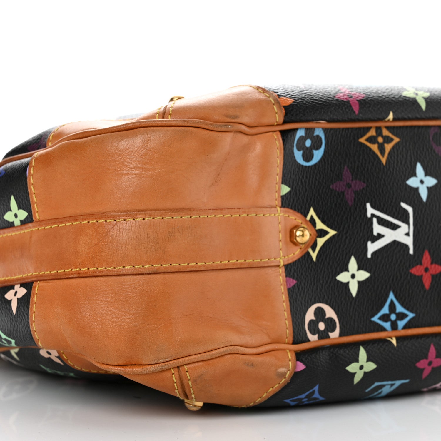 Louis Vuitton Monogram Multicolor Greta Black 8 of 9